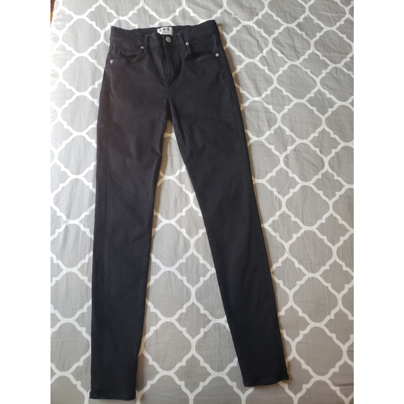 *Agolde Filter Free High Rise Black Skinny Jeans size 24 - Picture 2 of 10